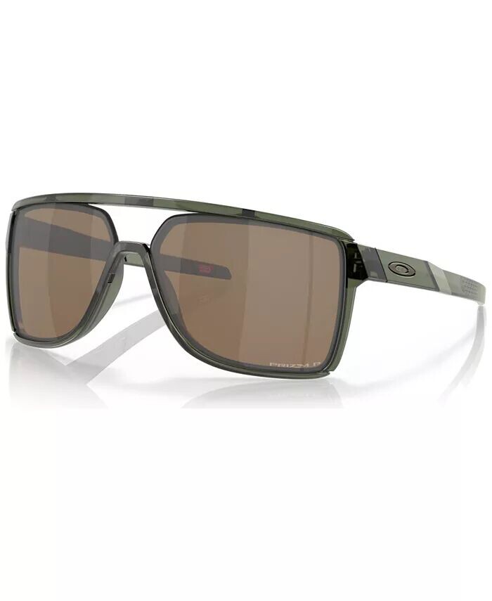 

Мужские поляризованные солнцезащитные очки, OO9147 Oakley, зеленый