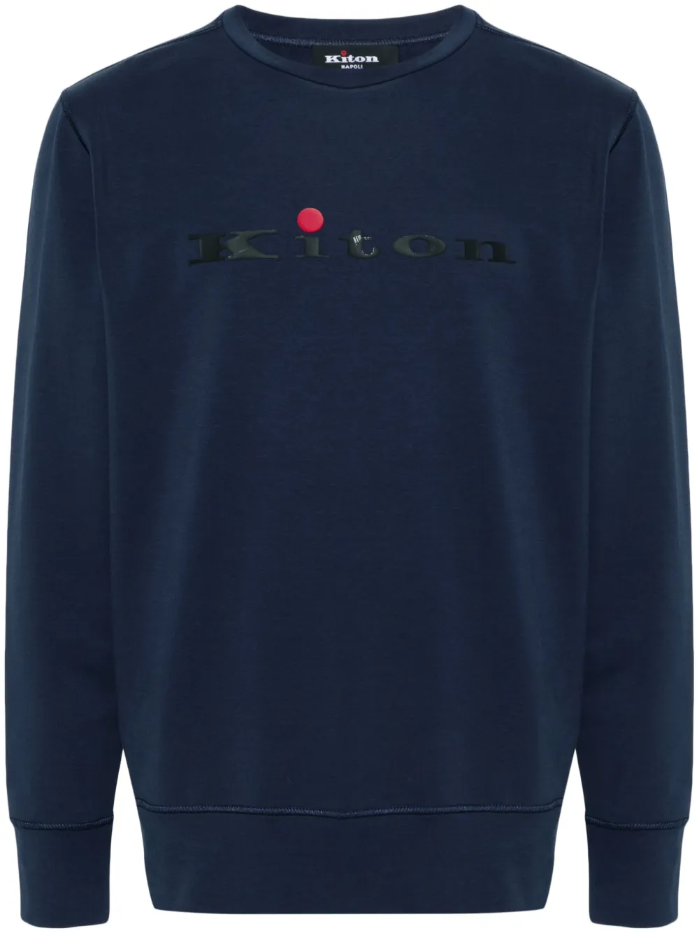 

Толстовка с логотипом Kiton, синий