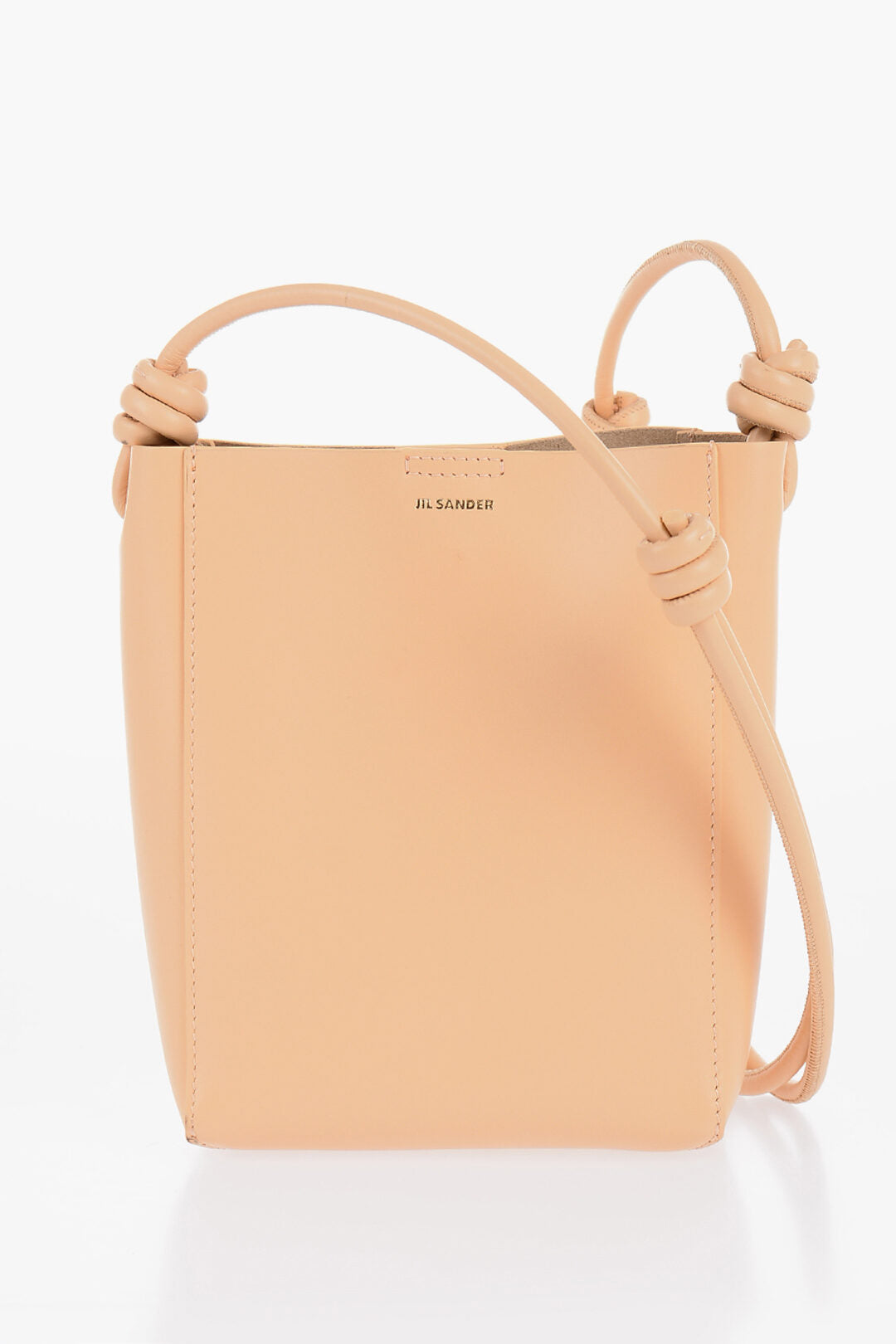

Сумка через плечо Jil Sander Leather Giro с регулируемым плечевым ремнем, розовый
