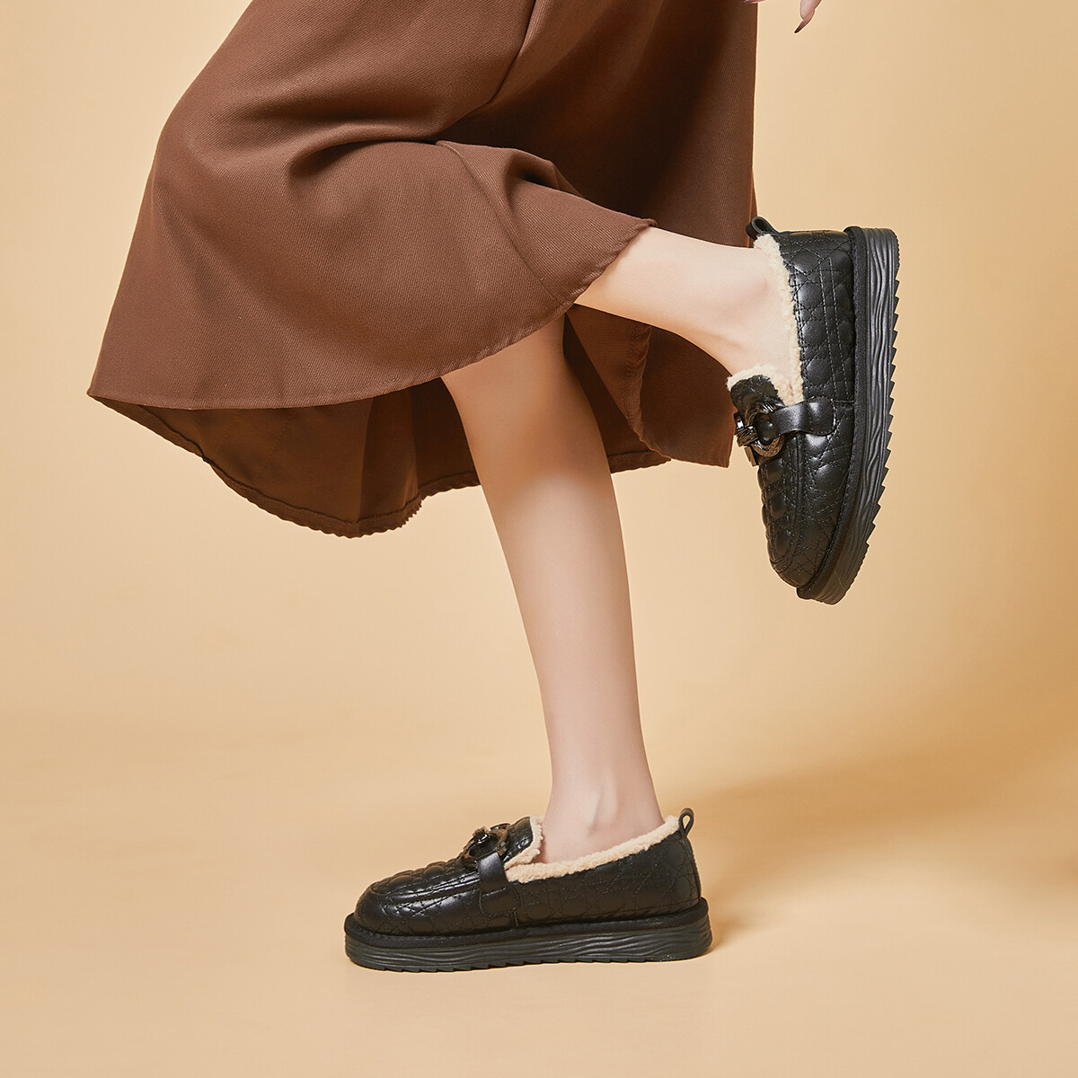 Туфли женские повседневные Women's Casual Shoes Women's Sobb, бежевый — фото 2