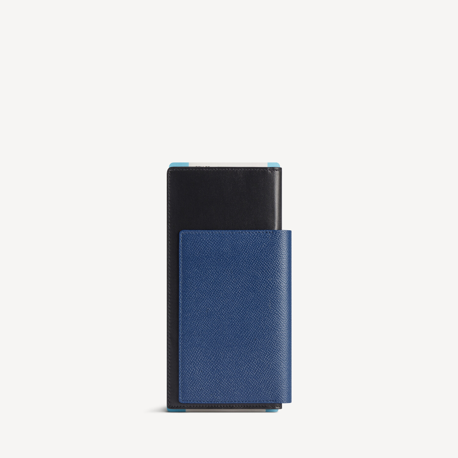 Мужской длинный кошелек для паспорта на одну билетку в цвете Passport Blue BALENCIAGA, синий — фото 2