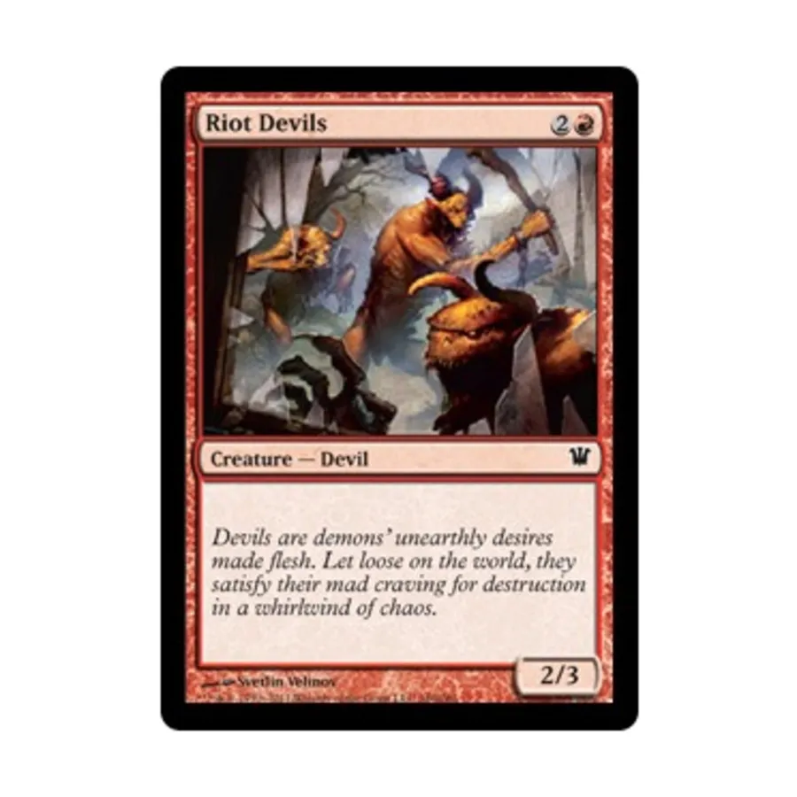 

CCG Бунтовые дьяволы (К), MTG - Innistrad