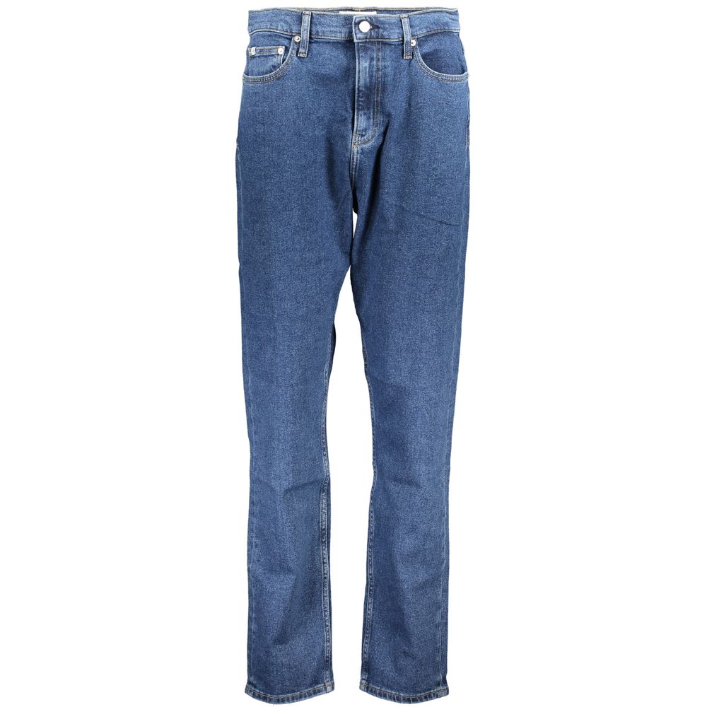 

Синие хлопковые джинсы и брюки Calvin Klein, Blue