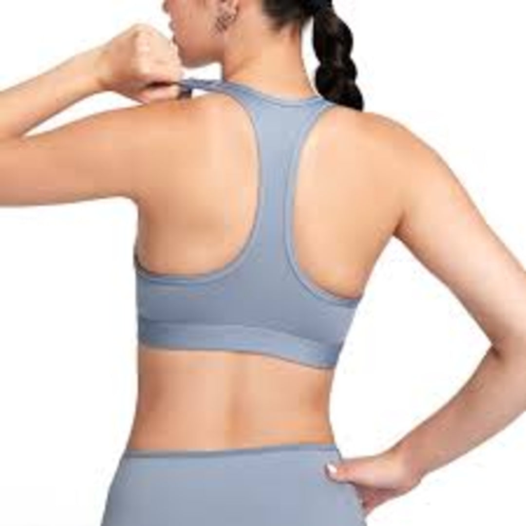 Бюстгальтер (WMNS) Nike Swoosh Medium Support Padded Sports Bra 'Purple' — фото 3