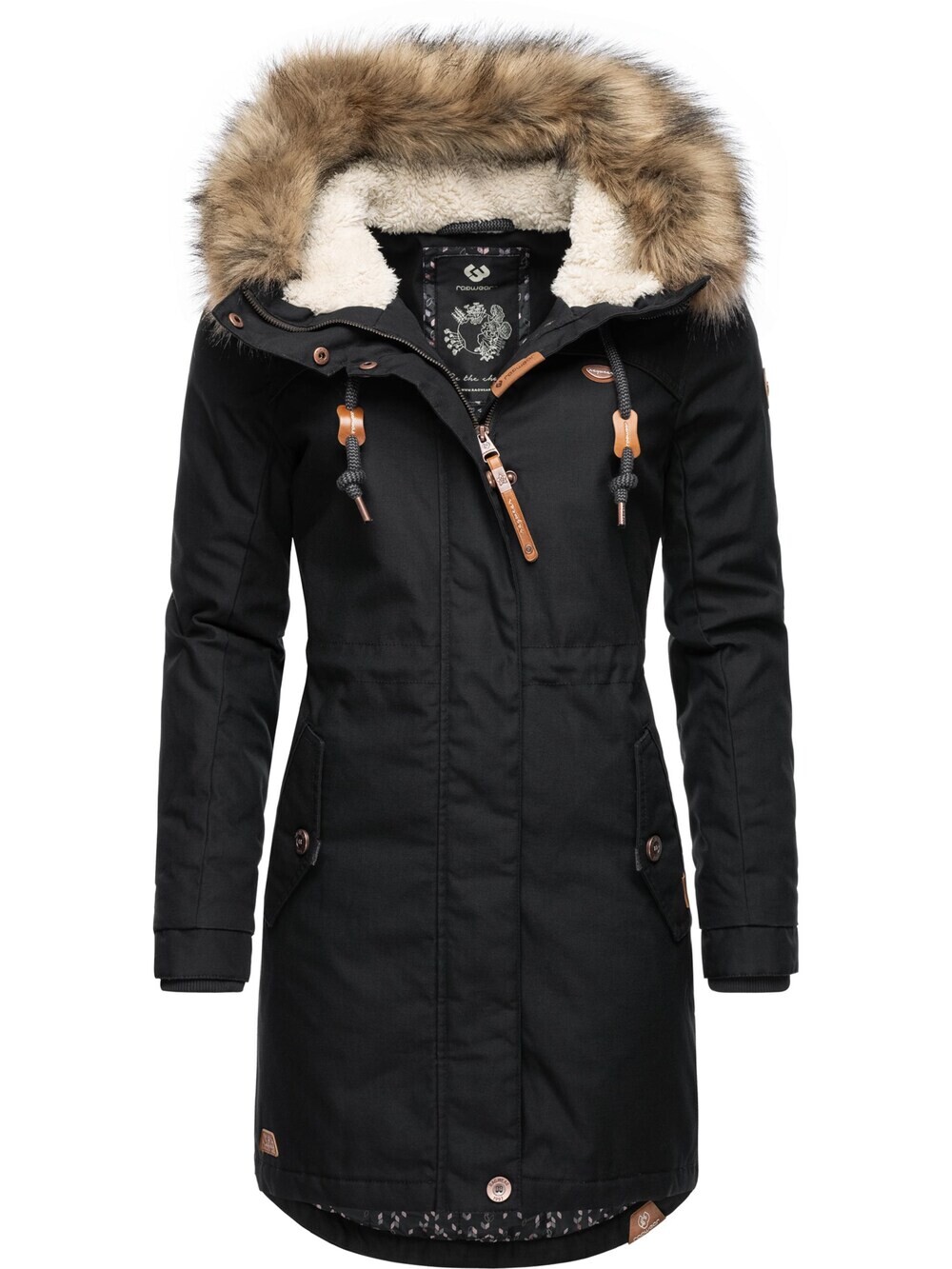 

Зимняя парка Ragwear Tawny, черный