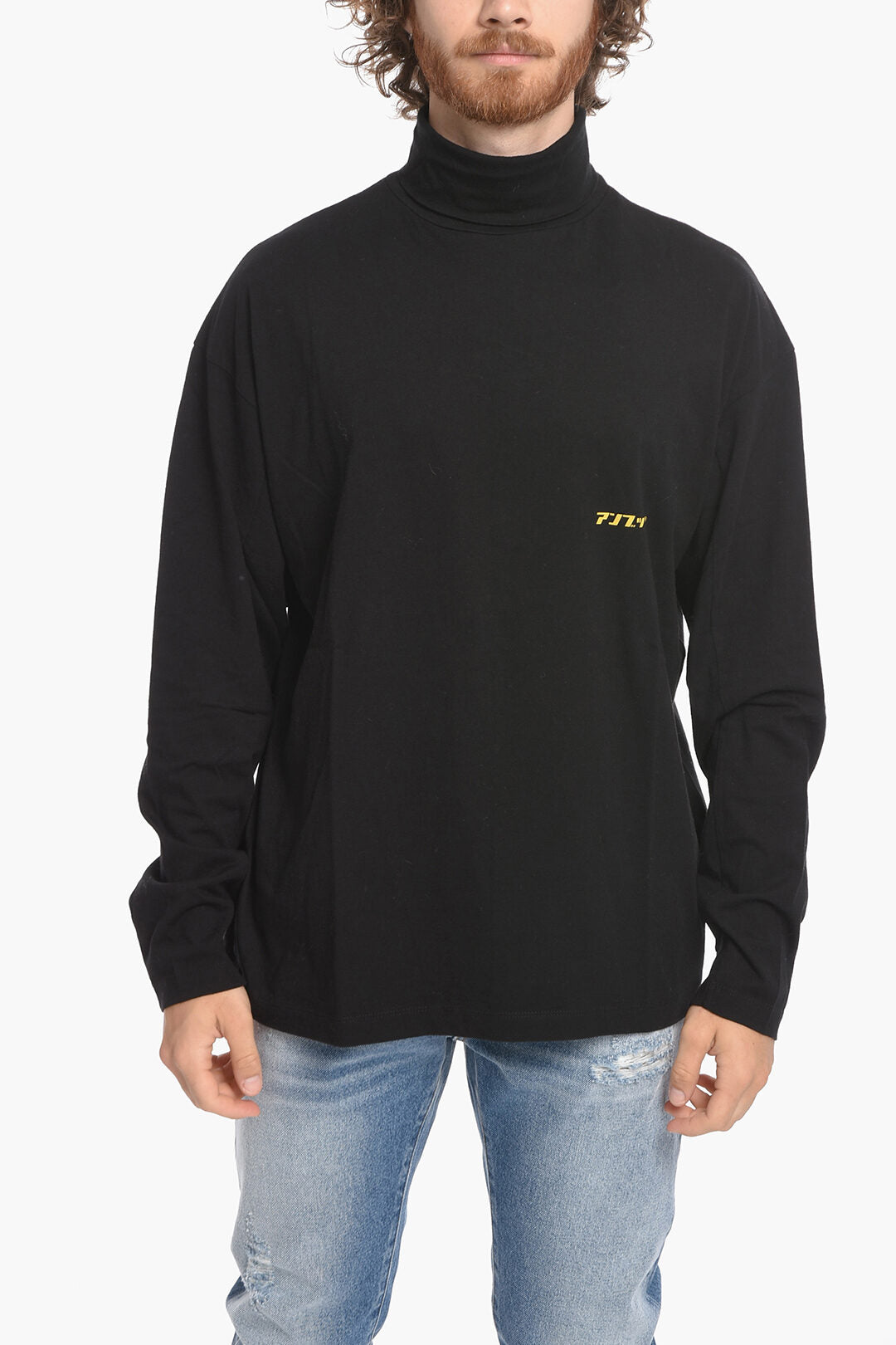 

Футболка Ambush Waterneck SOLAR POWER из хлопка, черный