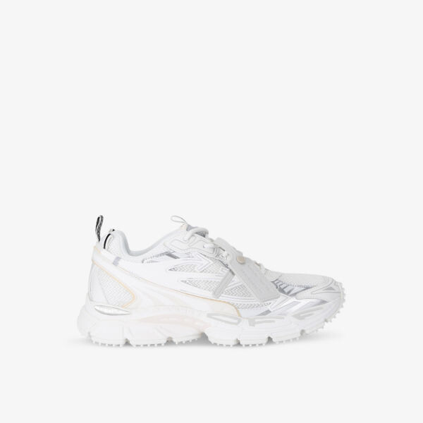 Низкие кроссовки Be right back из сетки и искусственной кожи Off-White C/O Virgil Abloh, белый