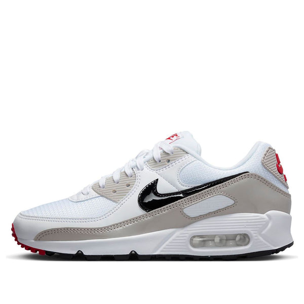 

Кроссовки Nike Air Max 90, белый/черный/бежевый