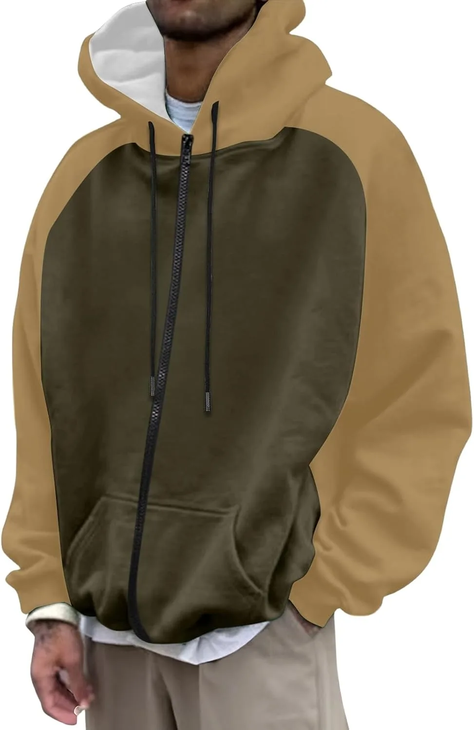 

Толстовка oversized с капюшоном и карманами Thatrich