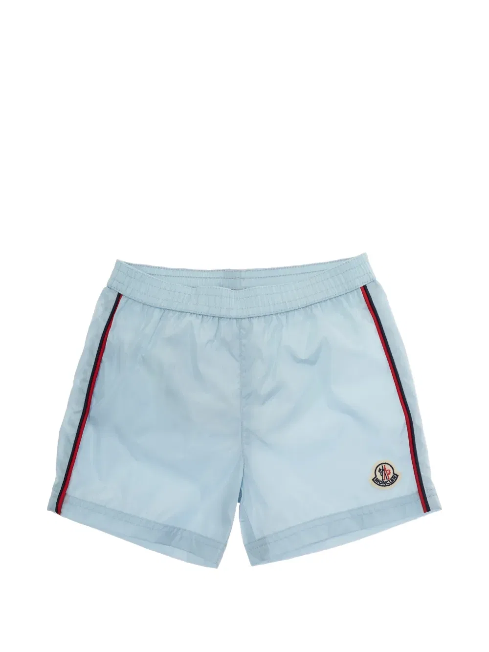 Плавки с боковой полосой Moncler Enfant, синий