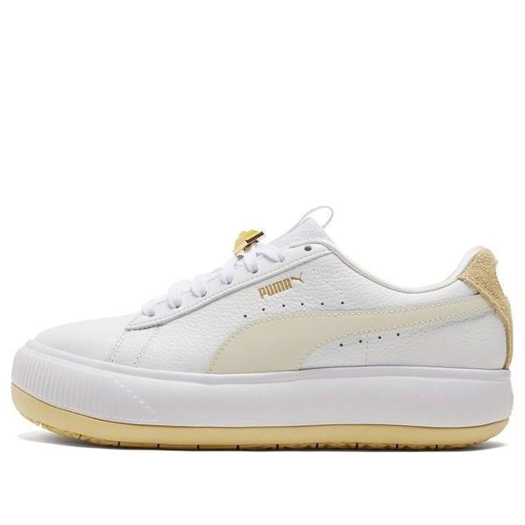 Кеды (WMNS) PUMA Suede Mayu Crystal Galaxy, кремовый