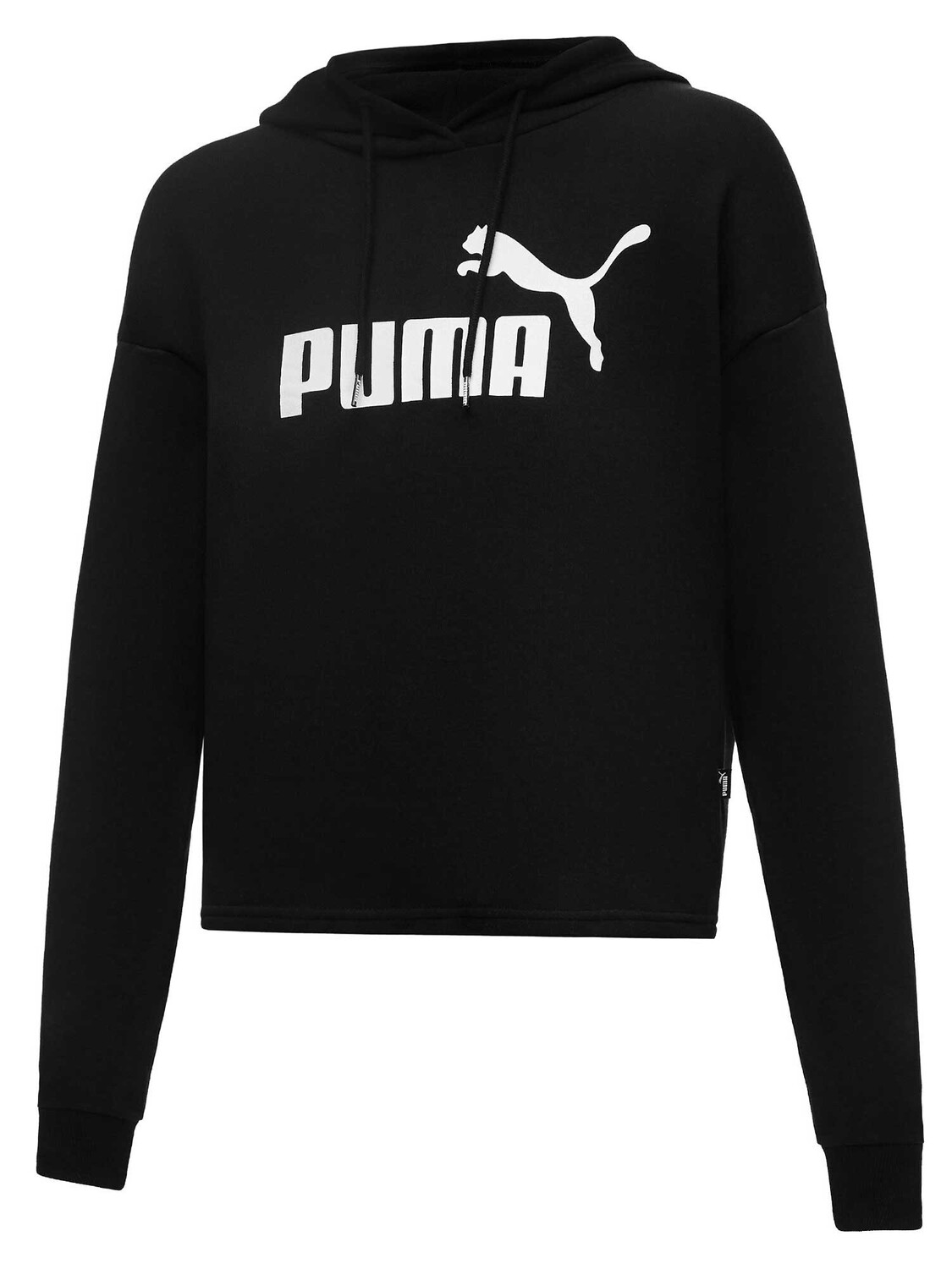 

Толстовка Puma ESS Cropped Logo, черный
