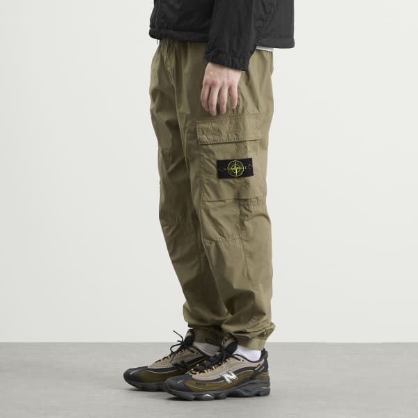 Брюки карго Tela Paracadute Stone Island, military зеленый — фото 2