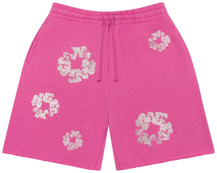 

Шорты Denim Tears Cashmere Swarovski Cotton Wreath Shorts 'Pink', розовый