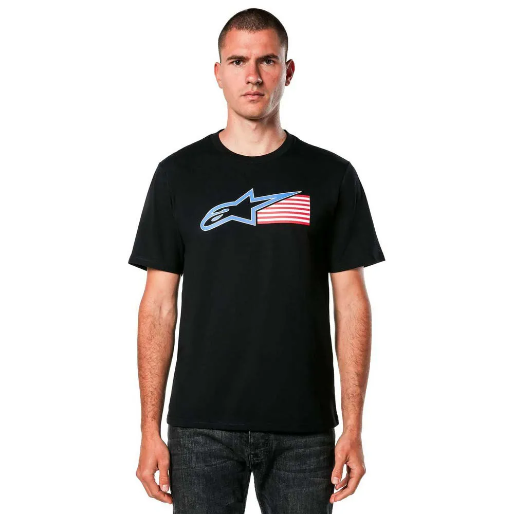 

Футболка с коротким рукавом Alpinestars Racing USA CSF, черный