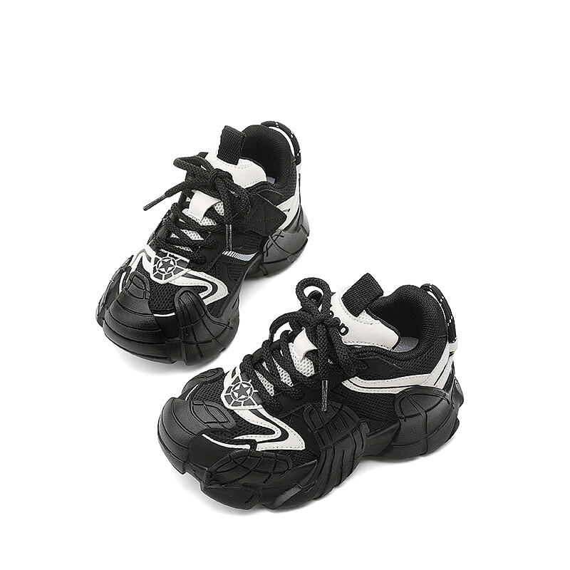 Кроссовки Jeep Kids Lifestyle Shoes Kids Low-top White, черный — фото 4