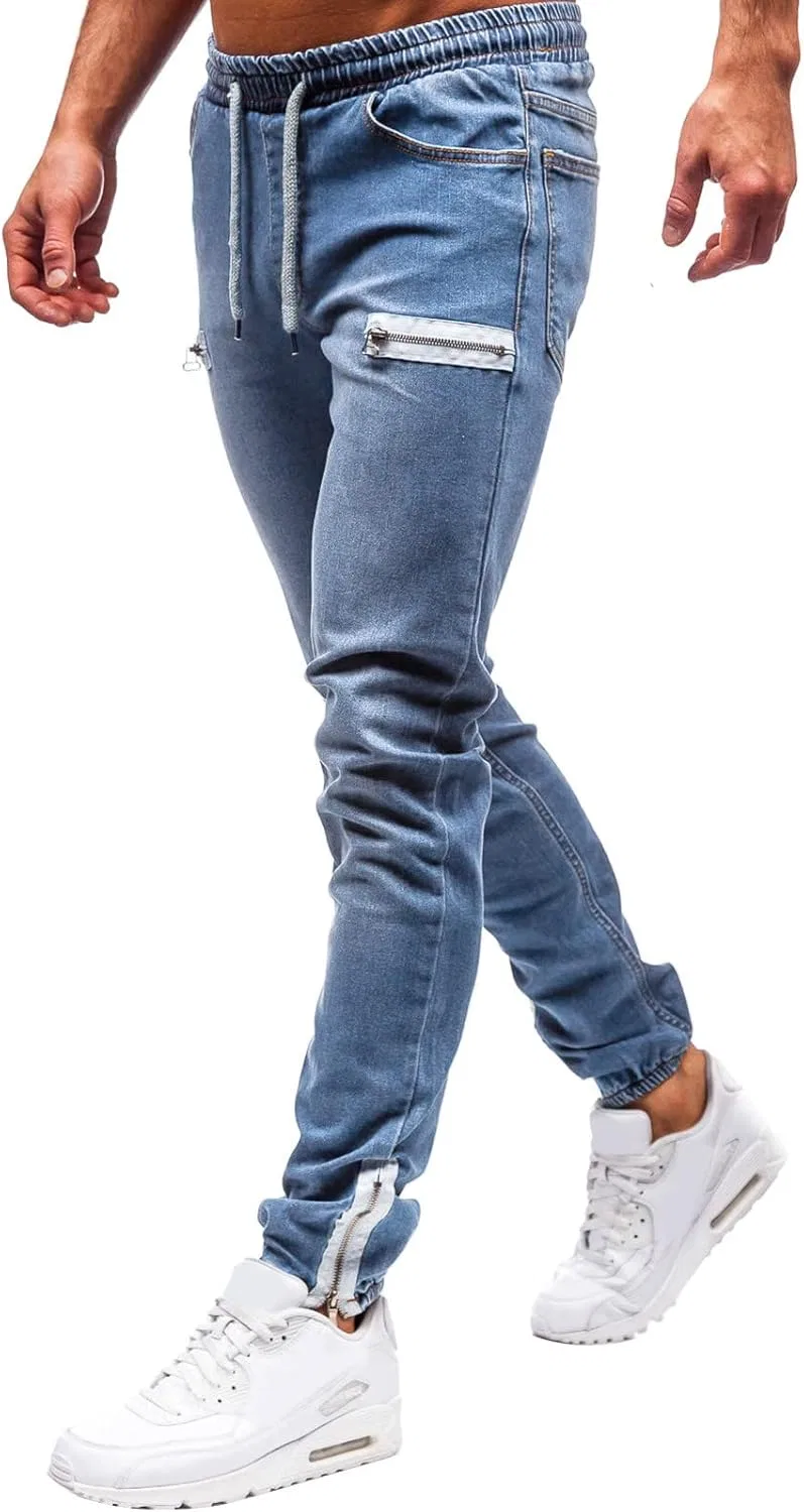 Джинсы slim fit, джинсы, Light Blue — фото 2