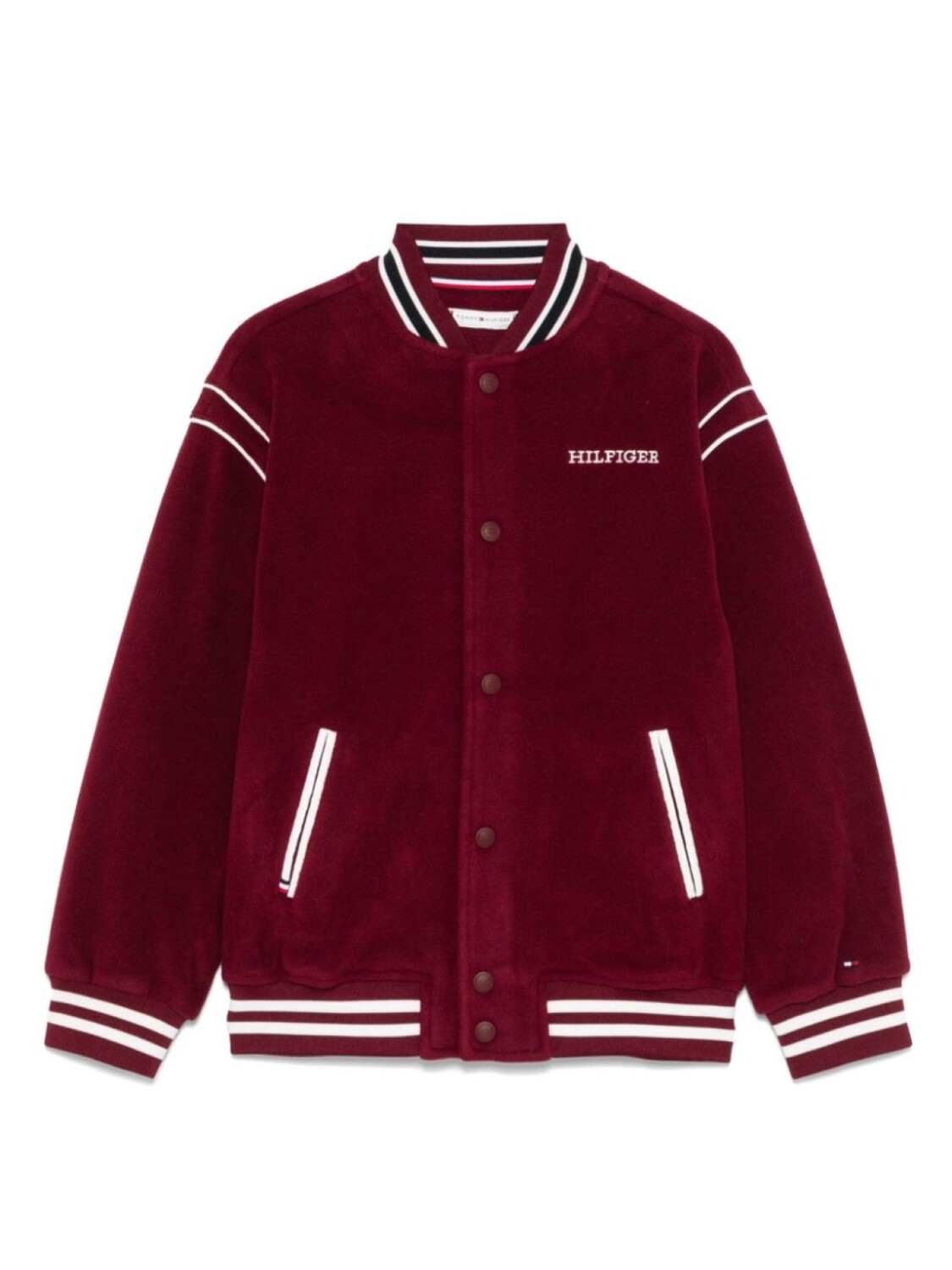 

Флисовая куртка-бомбер Tommy Hilfiger Junior, красный