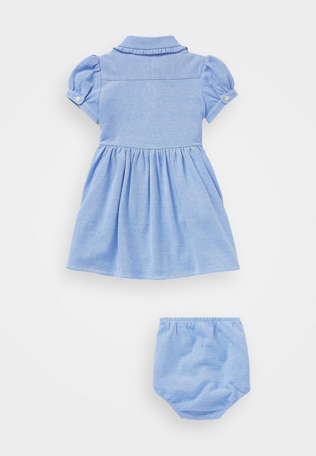 Дневное платье SOLID OXFORD DRESSES Polo Ralph Lauren, цвет harbor island blue — фото 2