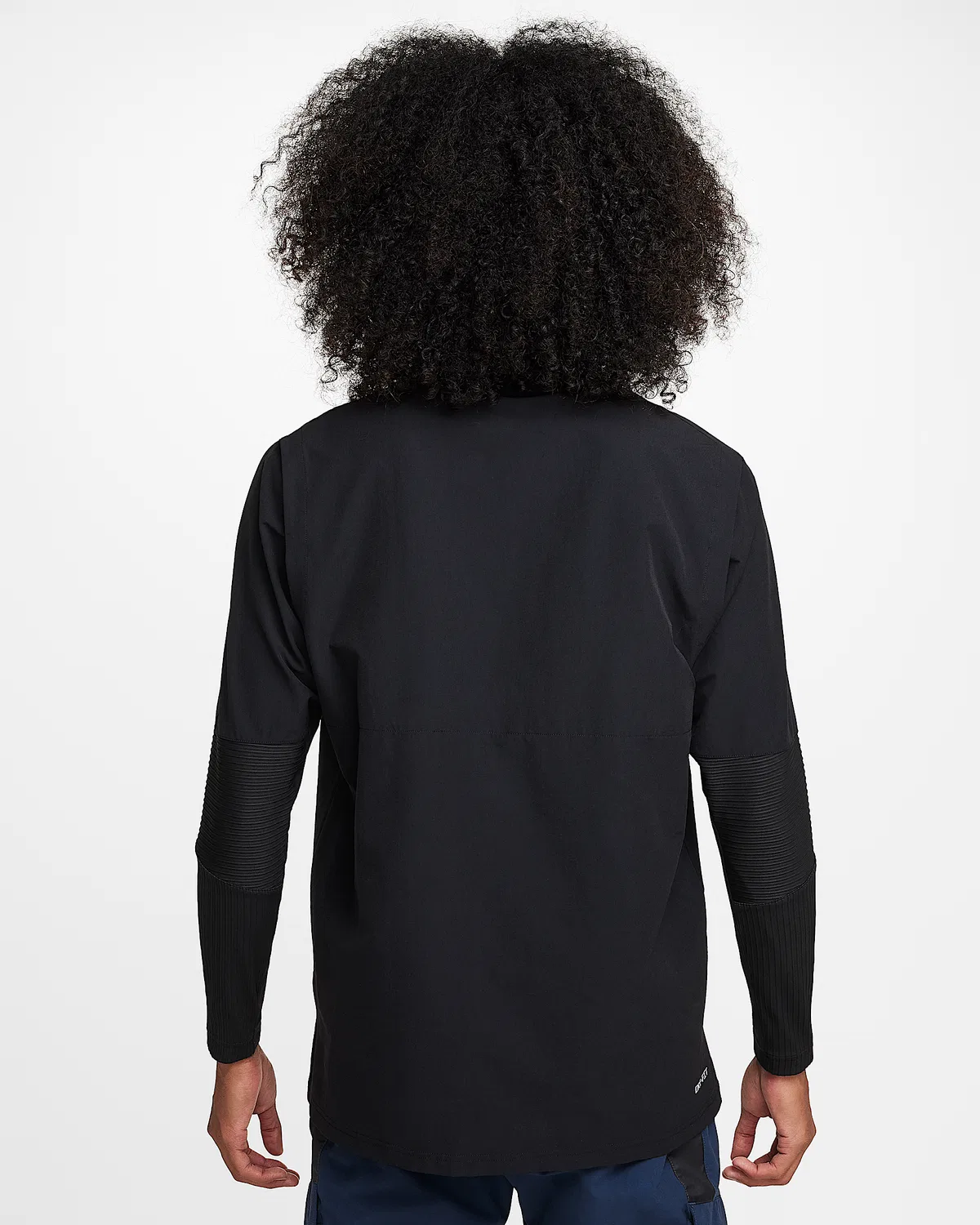 Мужская футболка Dri-FIT с круглым вырезом Nike Player, Black/White — фото 2