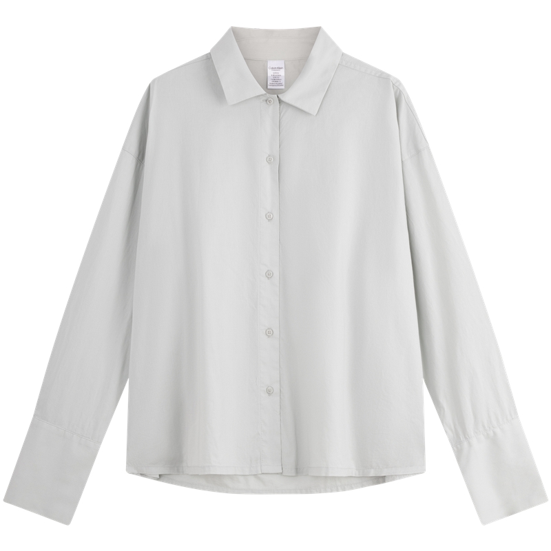 

CALVIN KLEIN Пижамная блузка женская, POG-Agate Gray