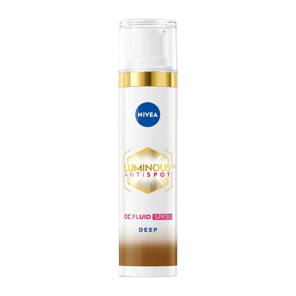 Тонирующий флюид «Luminous 630 Anti-Stain Fluid CC SPF30 3-EN-1» от NIVEA Nivea
