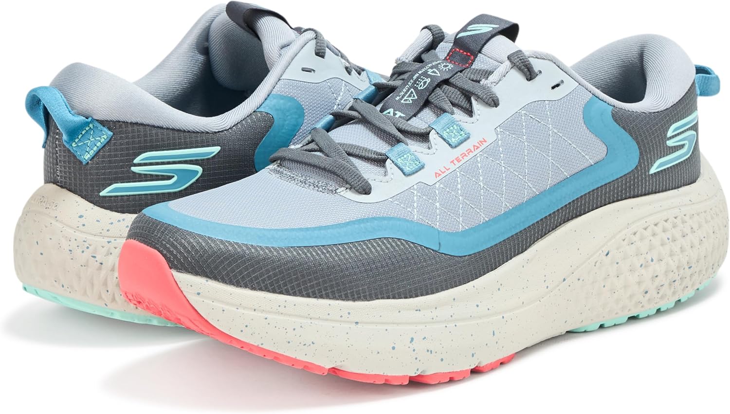 Мужские кроссовки Skechers Go Run Supersonic Max для всех типов поверхностей, серый — фото 3