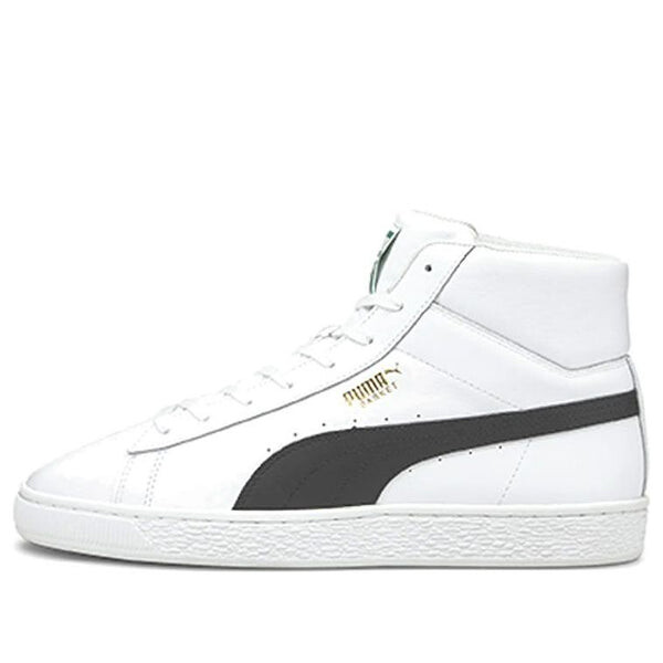 

Кроссовки basket mid xxi sneakers black/white Puma, белый