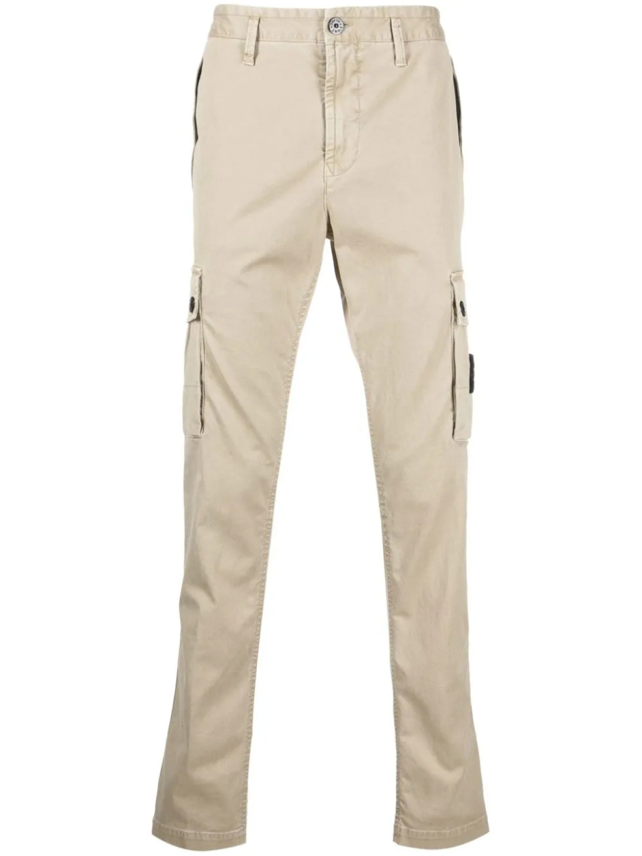 

Stone Island брюки карго с нашивкой Compass, нейтральный