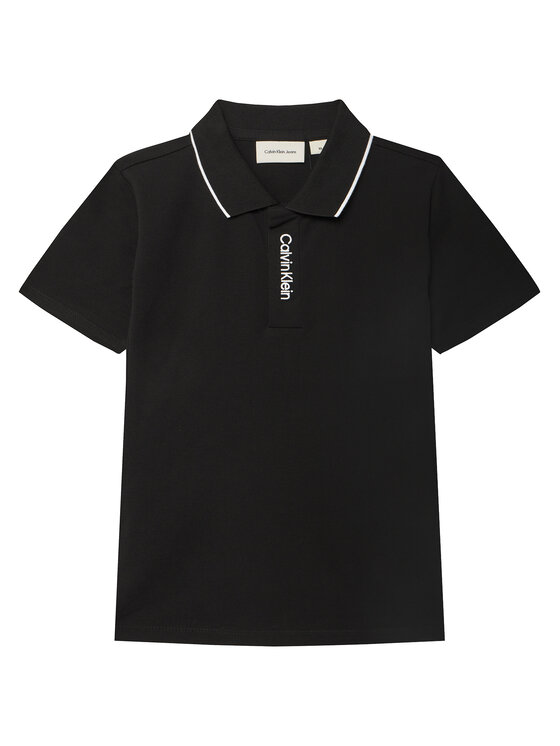 

Рубашка поло стандартный крой Embro Logo IB0IB02542 D Calvin Klein Jeans, черный