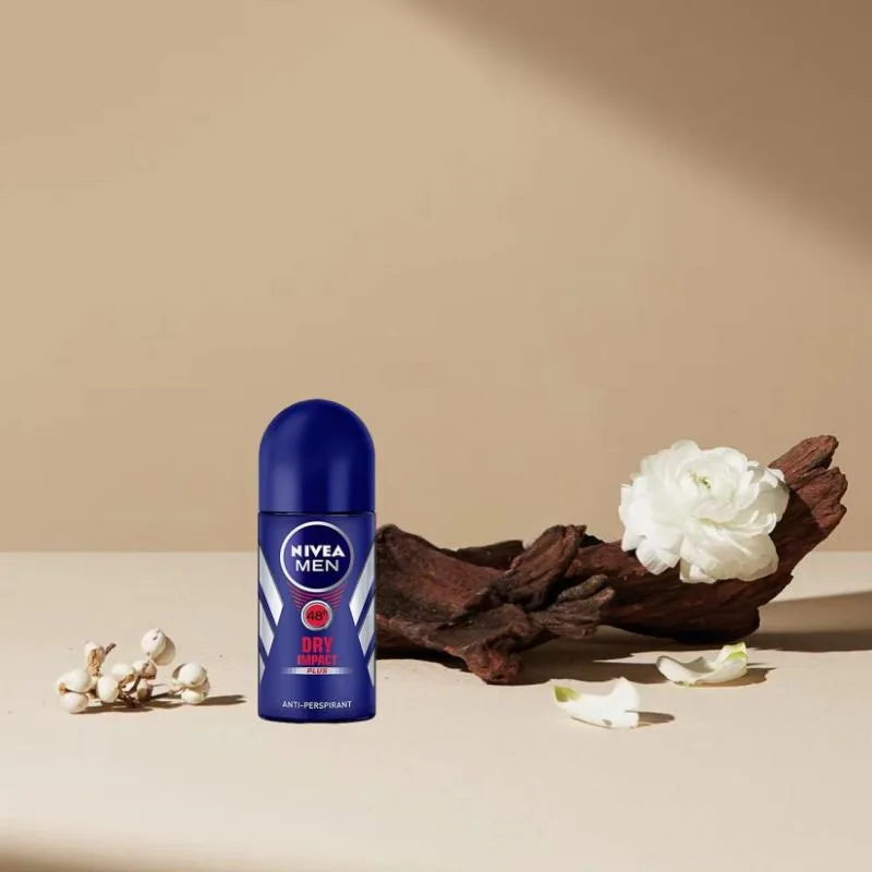NIVEA Мужской сухой и свежий роликовый антиперспирант для обуви, устранение запаха, 50 мл, 50ml — фото 2