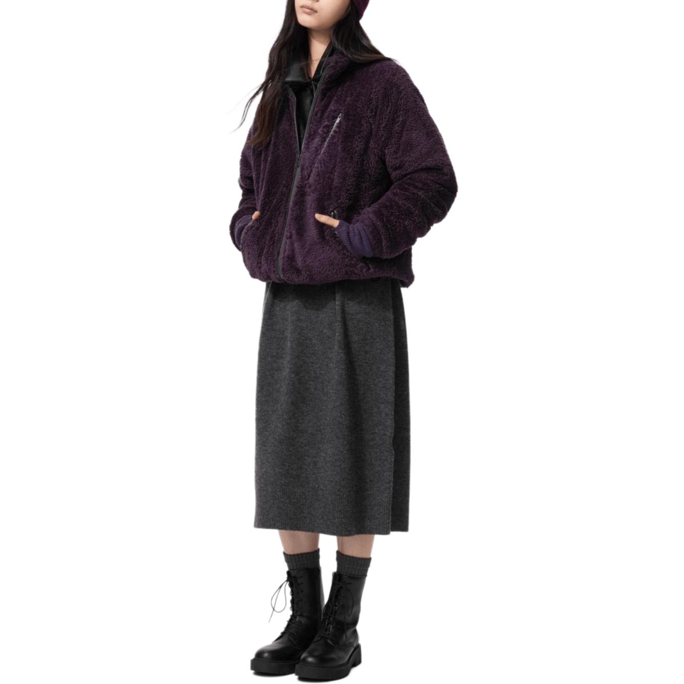 Куртка Needles Co бренд FW25 Unisex UNIQLO, фиолетовый — фото 3