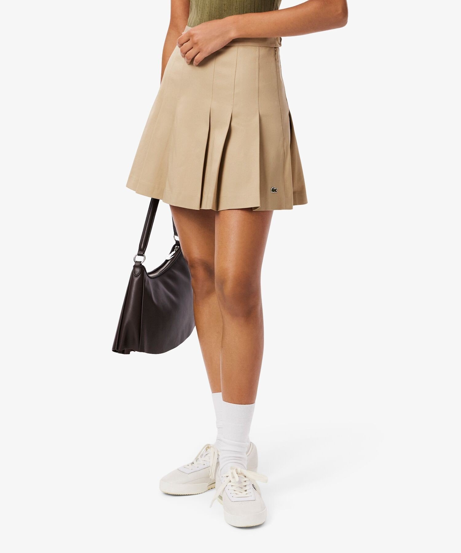 Юбка плиссированная LACOSTE Beige