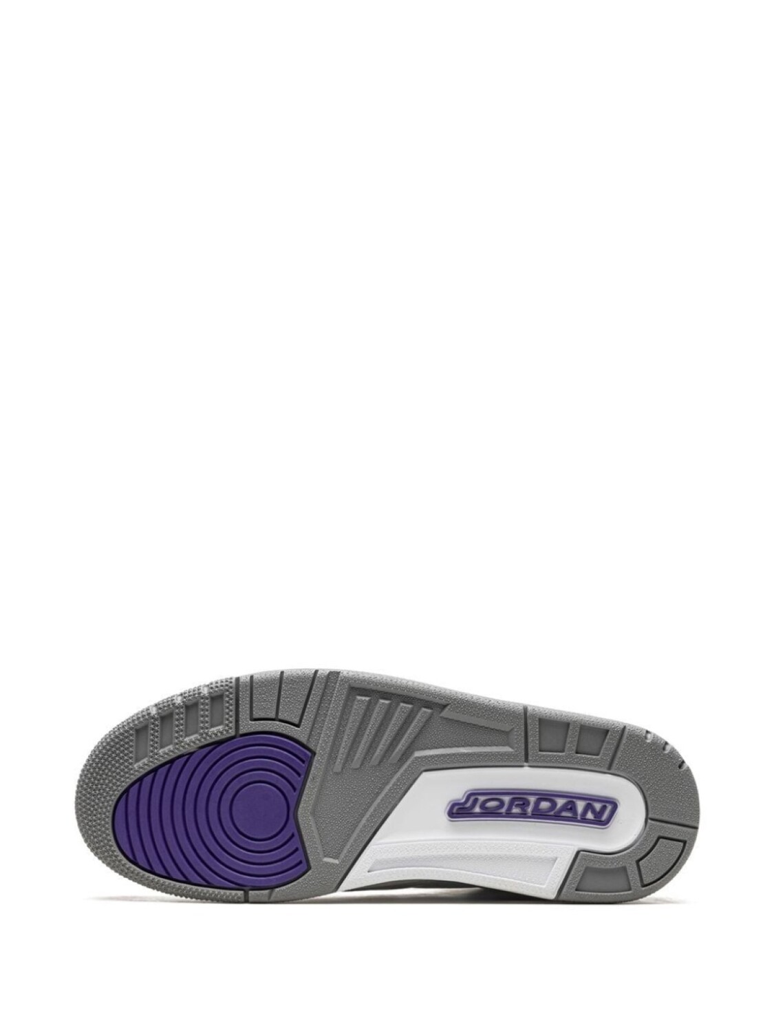 Кроссовки Air 3 Dark Iris Jordan, белый — фото 4