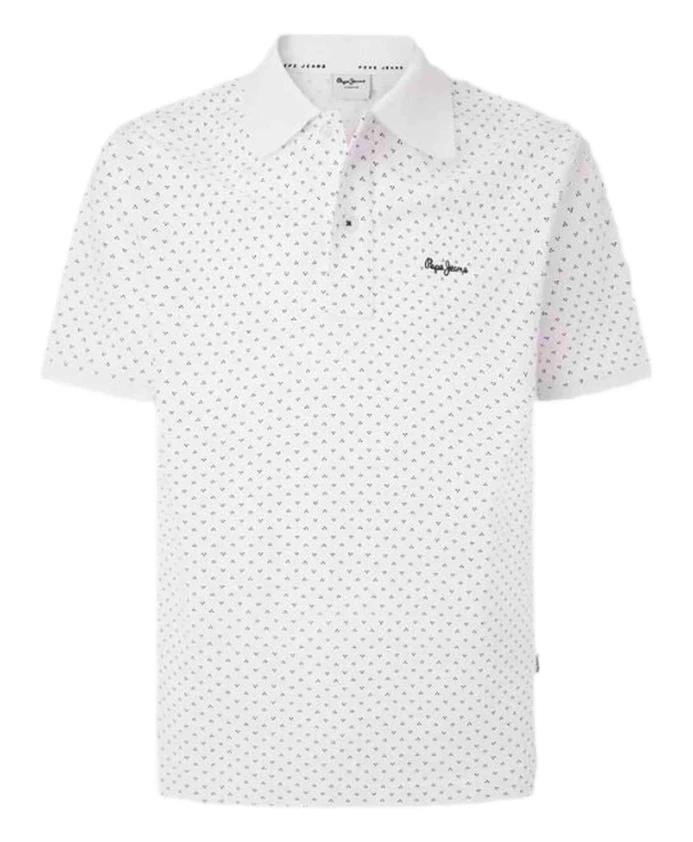 

Рубашка-Поло с коротким рукавом Pepe Jeans, белый