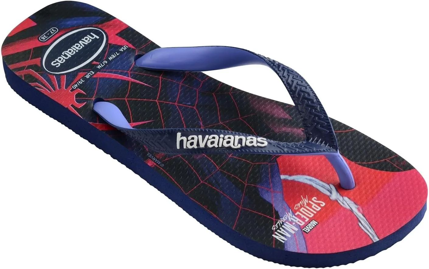 Шлепанцы Havaianas Top Marvel, темно-синий — фото 2