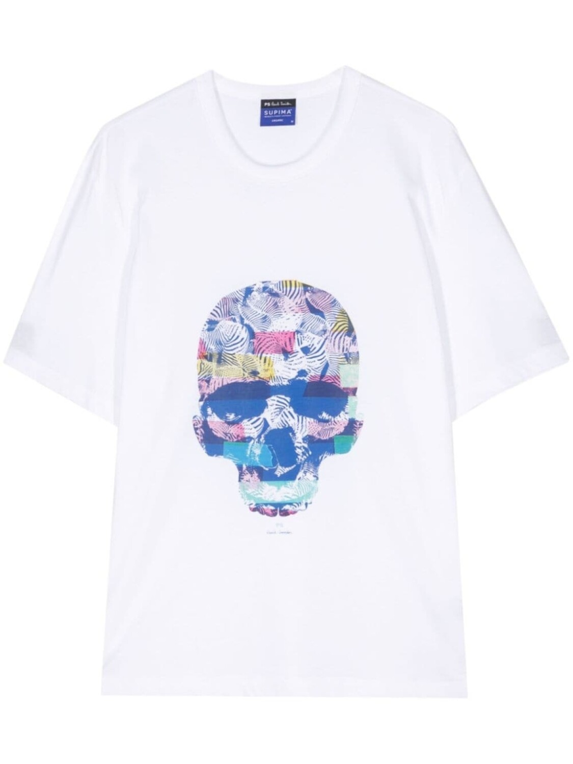 

PS Paul Smith футболка с принтом, белый