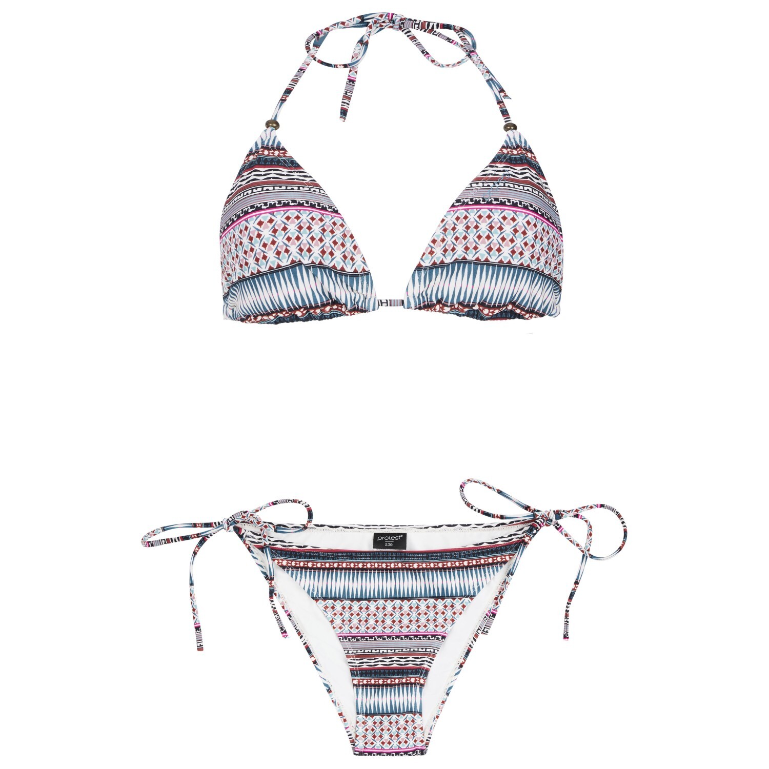 

Бикини Protest Women's Prtiva Triangle, цвет Port Red