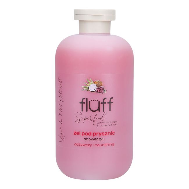 

Гель для душа «Кокос и малина» Fluff, 500 мл