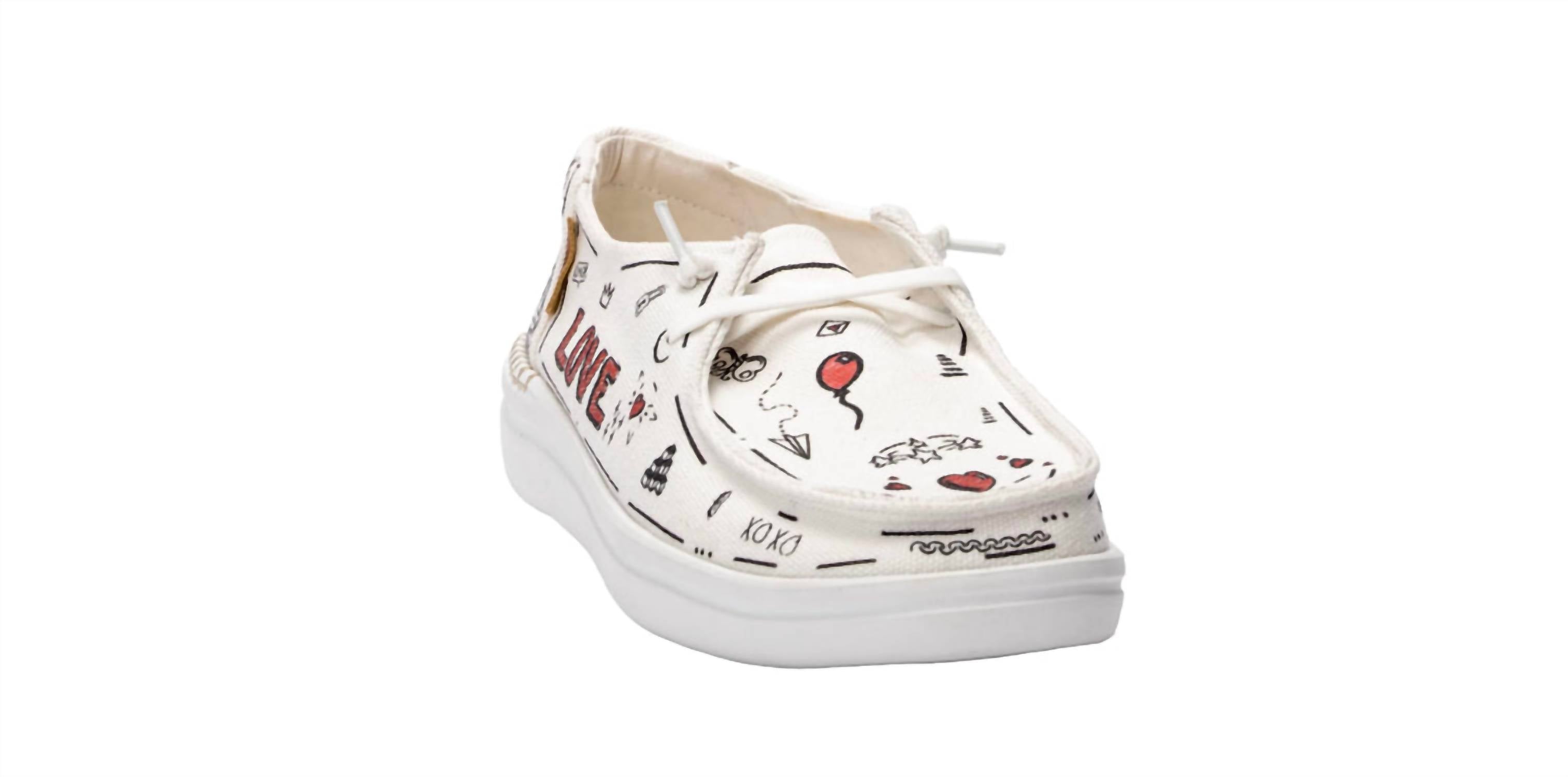 Женские мюли Kayak 2 с принтом Love Doodle Corkys Footwear, Love Doodle — фото 2
