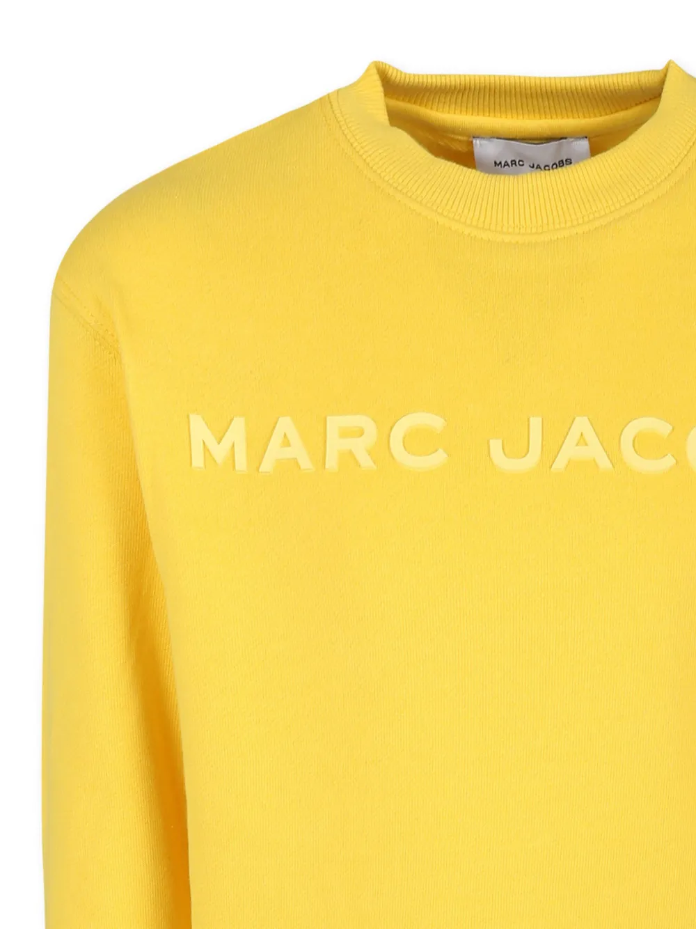 Толстовка с логотипом Marc Jacobs Kids, желтый — фото 3