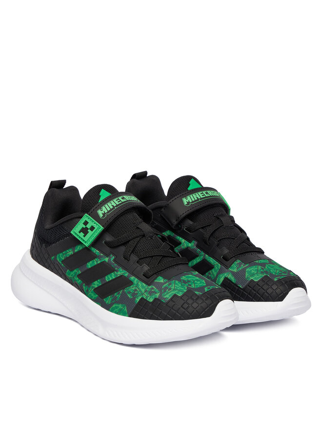 Кроссовки adidas Minecraft Fortarun 4.0 JR1943, черный — фото 2
