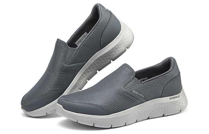 Мужские кроссовки Skechers, низкие, серые — фото 3