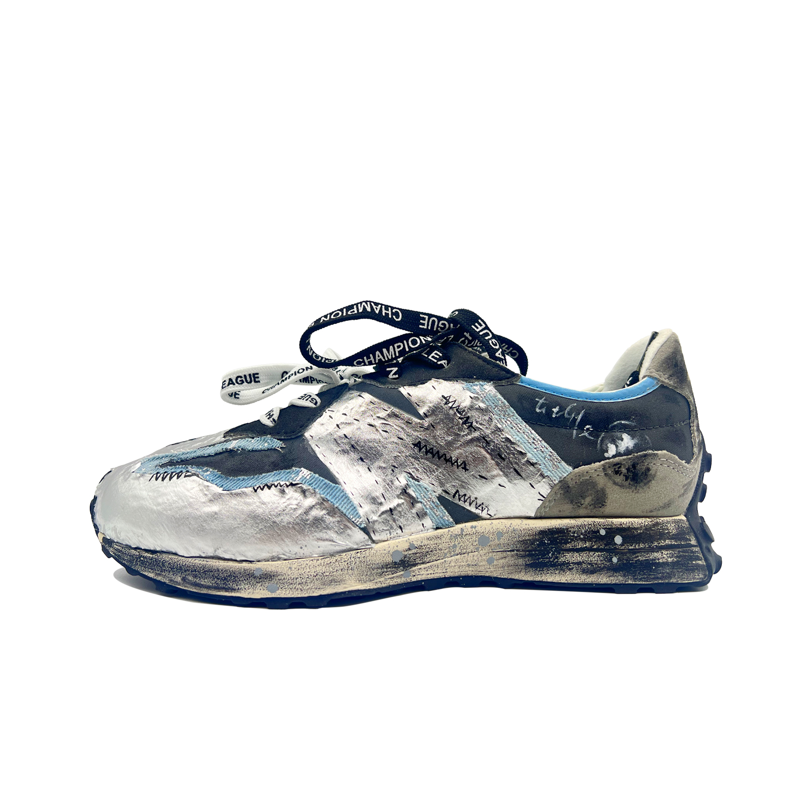

Детские кроссовки NB 327 унисекс New Balance, белый/серый