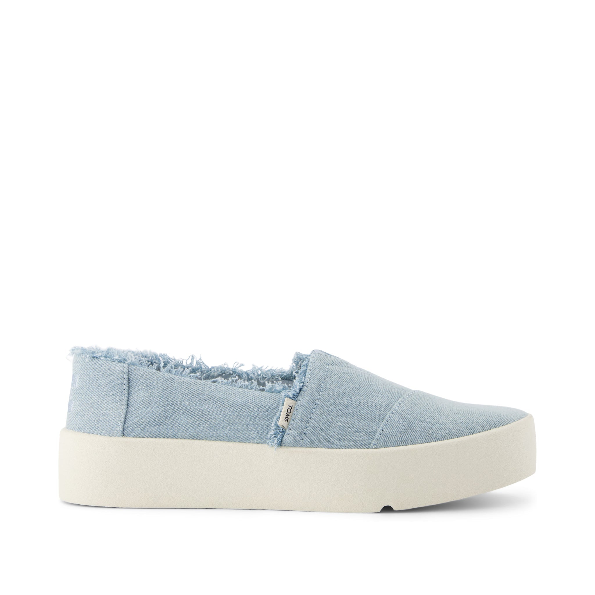 Кроссовки Verona из пастельно-голубого денима Slip-On TOMS Shoes