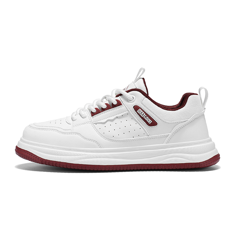 

HLA Низкие скейтбордские кроссовки мужские бело-красные, цвет White Red