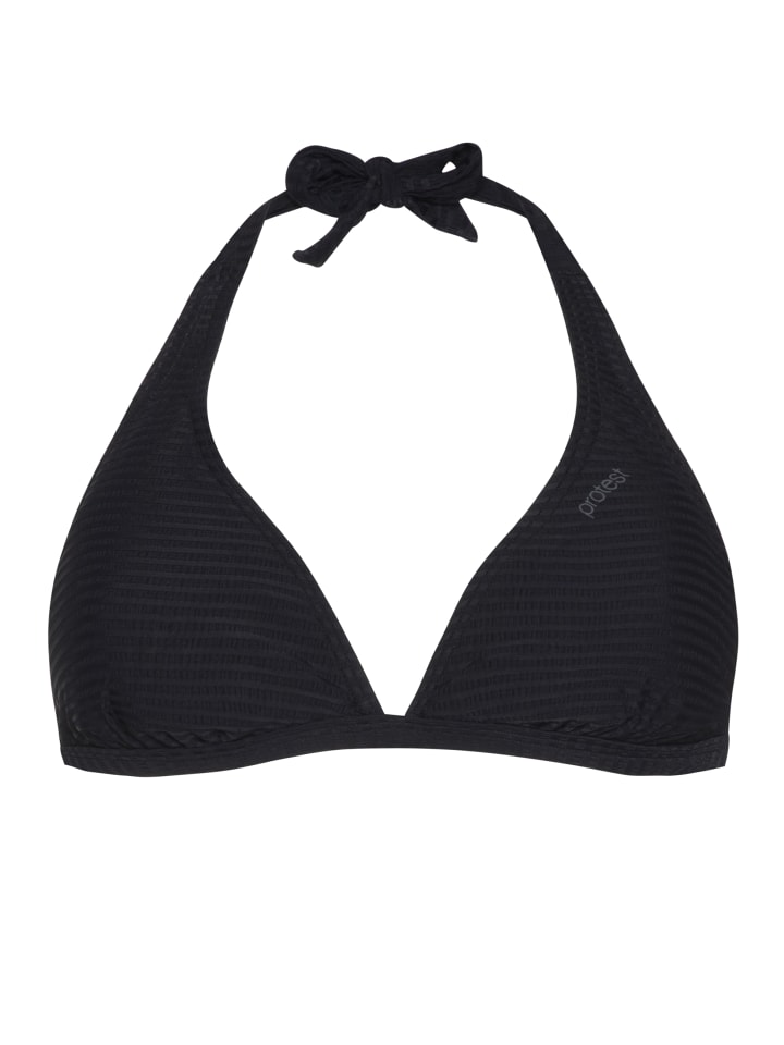 

Верх бикини Protest MIXWANAKA halter bikini top B&C-cup, черный