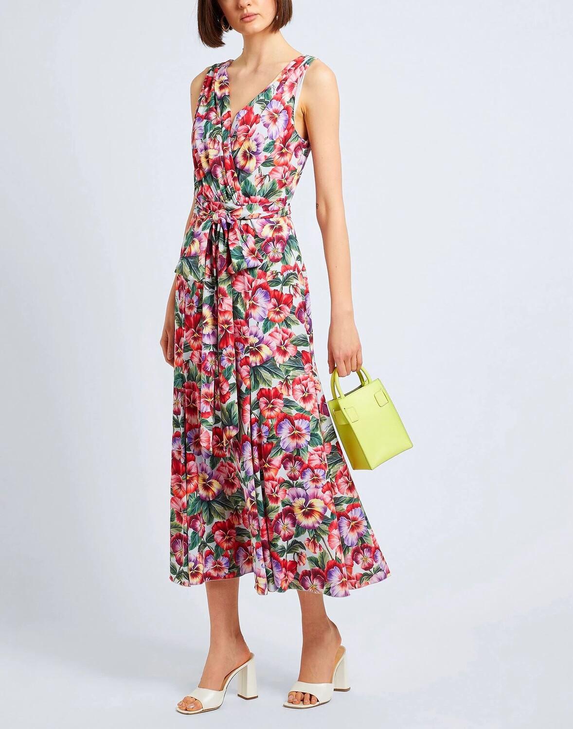 Платье Dolce&Gabbana, фуксия — фото 3