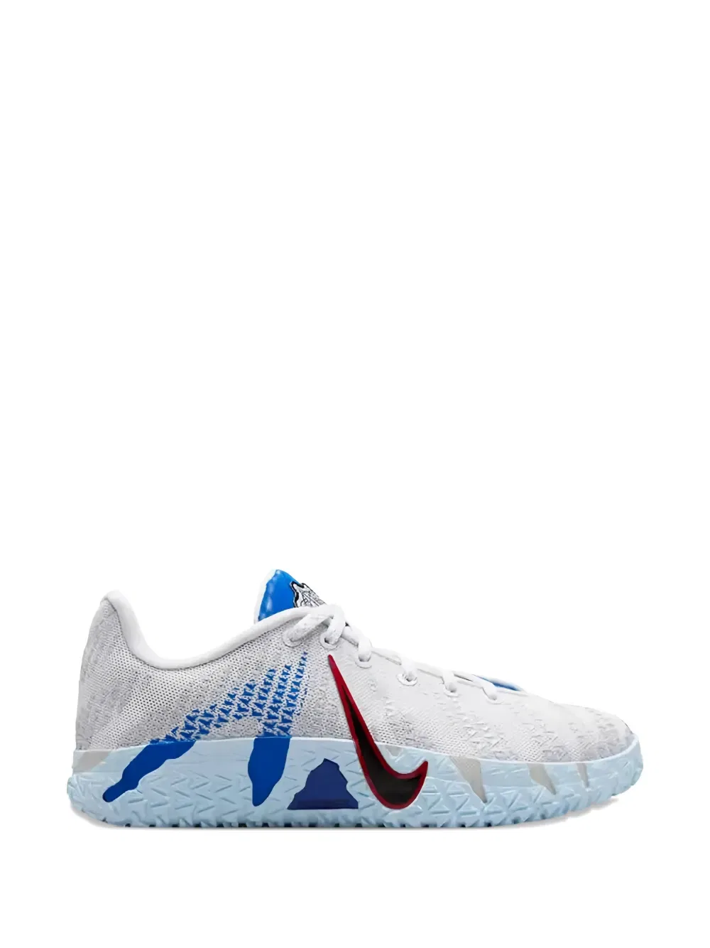 Кроссовки Ja 3 SE Zero Gravity в стиле колор-блок Nike Kids, белый — фото 2