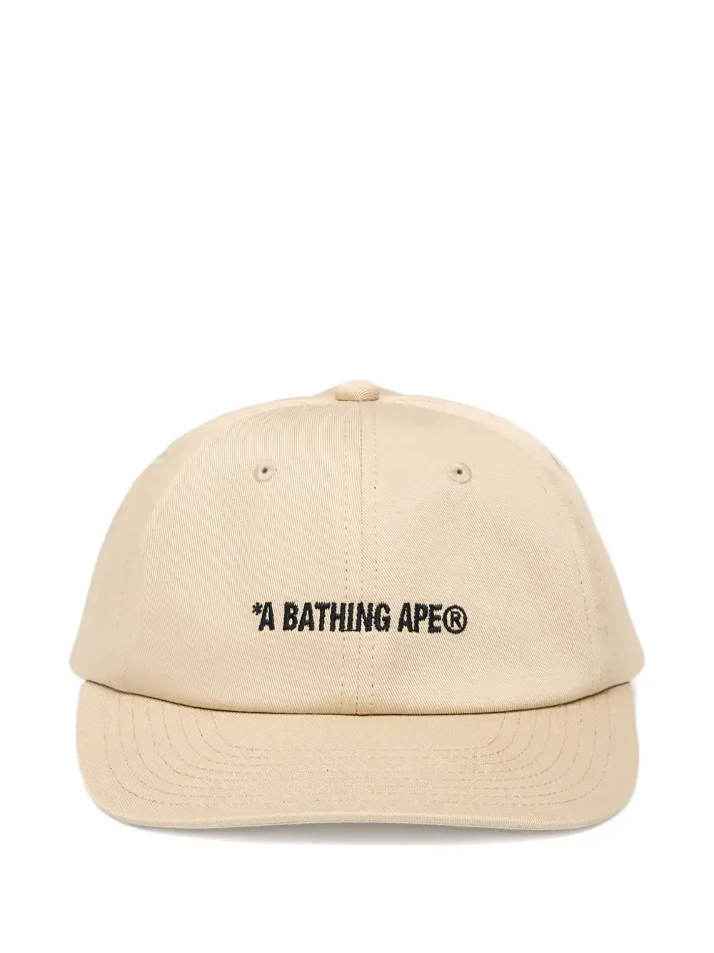 

Кепка с вышитым логотипом A Bathing Ape, бежевый